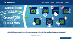 Desktop Screenshot of multiphone.net.ve