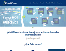 Tablet Screenshot of multiphone.net.ve